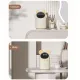 2L Mini Smart Table Trash Can with Display Household Children Bedroom Automatic Sensor Desktop Bin Bathroom Toilet Wastebask. 