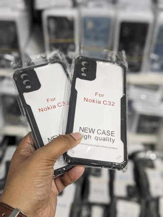 For%20Nokia%20C32%20Cases%20Shockproof%20Airbag%20Bumper%20Soft%20Back%20Transparent%20Shell%20Covers%20Xundd%20Protective%20Back%20Cover%20-%20Image%204