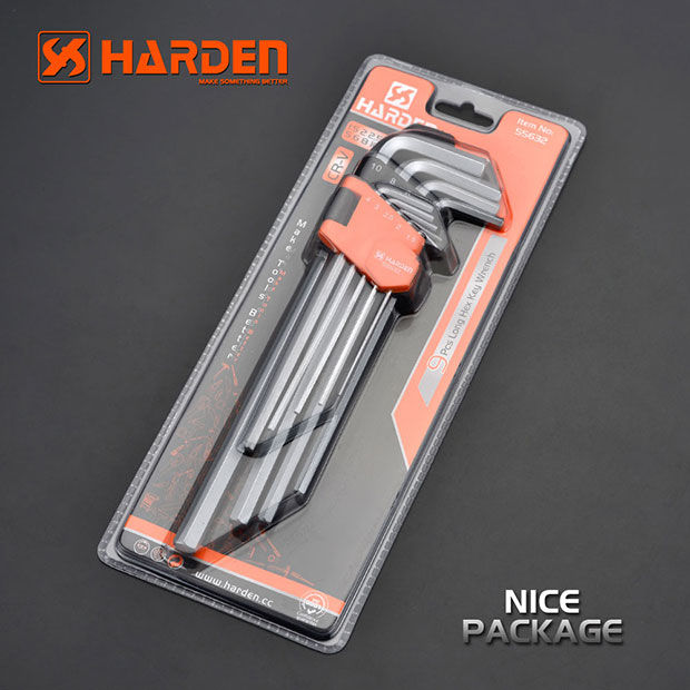 Harden%209Pcs%20Extra%20Long%20Hex%20Key%20Wrench%20Set%20Allen%20key%20(PROFESSIONAL)%20540608%20-%20Image%203