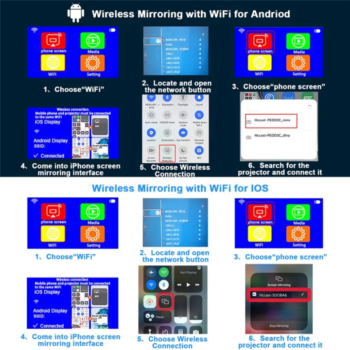 Projector%20LED%20HD%201080P%20Wireless%20Mobile%20Phone%20Mini%20Projector%20with%20Projector%20Stand%20Portable%20Home%20Theater%20Video%20Player,%20Fine%20Workmanship%20-B%20-%20Image%204