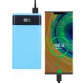18650 Battery Power Bank Box 22.5W Fast Charging LCD Display 20000MAh Power Board for 6X18650 Battery Powerbank Case A.