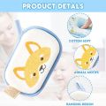 Cartoon Baby Bath Sponge Animal Style Baby Sponge for Bathing Infants Bath Sponge Ultra Soft & Absorbent Natural and Safe Great for Boys & Girls. 