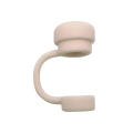Reusable Silicone Straw Topper Eco-friendly Leak-proof Dust-proof Straw Cover Compatible Stanley Cup Fit Spill Stopper for.