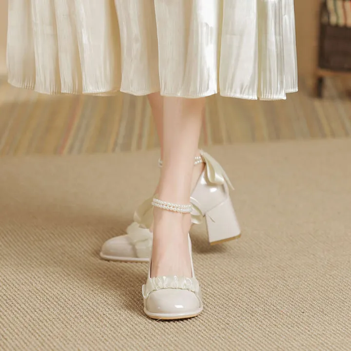 French%20small%20fragrant%20style%20high%20heels,%20new%20summer%202023%20gentle%20style,%20temperament,%20thick%20heel%20beaded%20Mary%20Jane%20women's%20shoes%20-%20Image%202