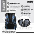 ARCTIC HUNTER B00388 Business and Travel Backpack With Laptop Compartment Blue. 
