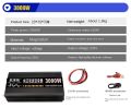 KOGEEK 3000w খাঁটি সাইন ওয়েভফর্ম ইউনিভার্সাল ইনভার্টার dc 12v 24v 48v 60v থেকে 220v lcd স্ক্রিন ইনভার্টার - inverter. 