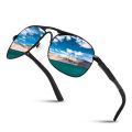 Polarized Sunglasses Men Metail Frame Quality Sun Glasses Brand Design Pilot Male Glasses Fishing Driving Goggles UV400.