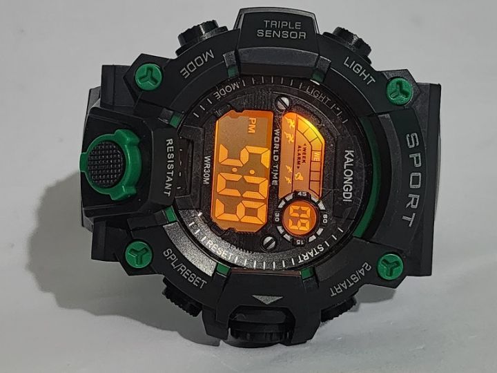 Digital%20Waterproof%20%20Smart%20looking%20Wristwatch%20-%20Mango%20Green%20-%20Image%206