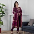 Naira cut three pieces dress for women. 