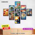9 pcs Most Unique Combo Wallboard set for Home Decoration. Wall Decoration for Home.