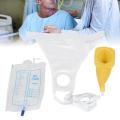 NYT Silicone Urine Collector Bag Adults Urinal With Urine Catheter Bags For Older Men Woman Elderly.