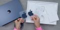 Apple MacBook Air M2 Chip 8-Core CPU 8-Core GPU 13.6-inch Liquid Retina display with True Tone 8GB RAM 256GB SSD Laptop.