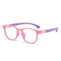 Anti-blue Light Kids Glasses Removable Silicone Children Boys Girls Computer Eye Protection Eyeglasses Ultra Light Frame.