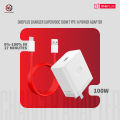 Oneplus Charger Supervooc 100W Type-A Power Adapter EU US 80w Super Fast Type C Cable One Plus 12 11 10 Pro Nord CE 3.