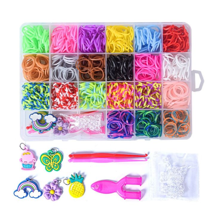 Rubber%20Bands%20Loom%20DIY%20Handmade%20Bracelet%20Making%20Kits%20Beads%20Toys%20for%20Girls%20Children%20Craft%20Toys%20Christmas%20Gifts%20Weaving%20Tool%20Box%20-%20Image%205