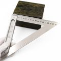 Steel rule multi-purpose tripod aluminum 45 Angle turn set square feet carpenter's measuring tool-15CM.