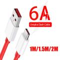 Warp Fast Charger 6A Dash Quick USB Type-C data cable for OPPO/Realme SuperVOOC 100% Genuine Product Product Image.