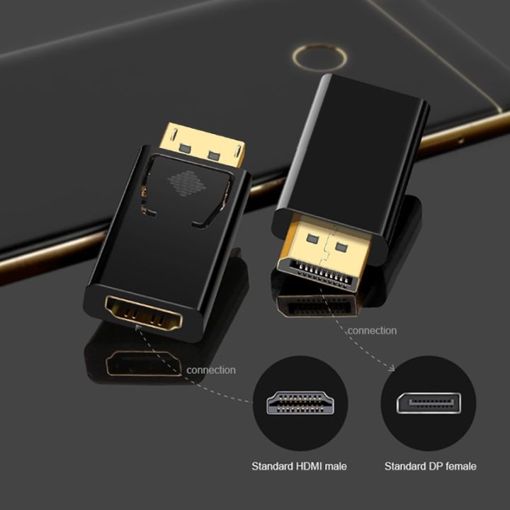 DisplayPort%20V1.2%20to%20HDMI-Compatible%20Adapter%20Converter%20Display%20Port%20Male%20DP%20to%20Female%20HD%20TV%20Cable%20Video%20Audio%20For%20PC%20TV%20Projector%20-%20Image%204