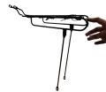 Bike Rack, Bicycle Carrier Rack, Shelf Bicycle Rear Cargo Rack Bicycle Luggage Rack.