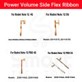 Redmi Note 12 12 Pro 4G 5G power on / off Switch Button Side Volume Up Down Buttons Flex Cable Replacement Parts. 