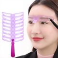 8pc/lot Eyebrow Stencil Reusable Eyebrow Shaper Brow Stamp Template Eyebrows Shape Set Eye Brow Makeup Tools and Accessories. 