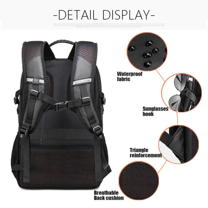 ARCTIC%20HUNTER%20Light%20Outdoor%20Men's%20Women%20Backpack%2015.6%20Inch%20Laptop%20Bags%20for%20Man%20Waterproof%20Men%20Backpacks%20Schoolbag%20Mochilas%20Male%20-%20Image%205