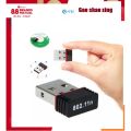 Mini USB Wireless Wifi Network Receiver Adapter Dongle Desktop Pc - Black.