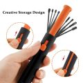 8PCS Ear Pick  Ear Pick Set Ear Wax Removal Kit Ear Spoon Ear Scoop Ear Cleaner Tool Ear-picking with a Storage Tube. 