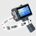 High-Definition Portable Inkjet Printer for Barcode, QR Code, and Serial Number Coding - Ultra Light Design, Multi-Language Support.