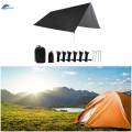 Camping Tarp with Storage Bag Rain Tarp Shelter for Hiking Travel Garden. 