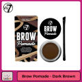 W7 Dark Brown Brow Pomade - Eyebrow Makeup for Women. 