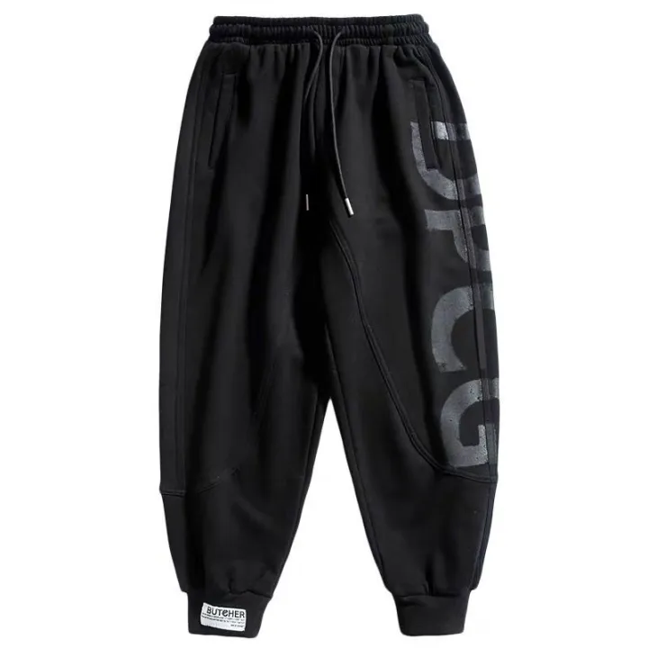 Spring%20and%20Summer%20New%20European%20Hop%20Letter%20Printing%20Track%20Sweatpants%20Men's%20Fashion%20Loose%20Street%20Casual%20Hop%20Ankle%20Banded%20Pants%20-%20Image%209