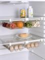 NEW Refrigerator Drawer Plastic Clear Fridge Organizer Slide Under Shelf Drawer Box Rack Holder Kitchen Fruit Food Storage Box. 