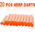 20 Pcs Nerf Refill Darts Soft Bullet Zombie Series 72x12 mm.