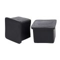 100Pcs Square Chair Table Leg Foot Rubber Covers Protectors 25mm x 25mm. 