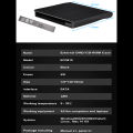 USB3.0 SATA External DVD Enclosure Hard Plastic Case for Laptop Notebook 12.7Mm CD-ROM Case Without Optical Drive. 