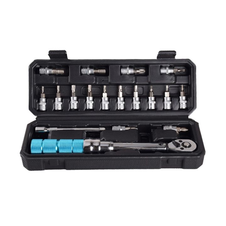 1/4inch Ratchet Head Torque Wrench High Precise Torque Preset Wrenches 1-6Nm - 01