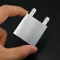 Aluminum Water Cooling Block for CPU Graphics Radiator Heatsink- 40*40*12. 