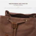 Fashion Men's Backpack Vintage Canvas Backpack School Bag Men's Travel Bags Large Capacity Travel Laptop Retro Bag Dropshipping. 