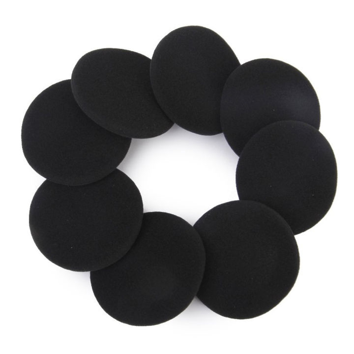 4%20Pair%2060mm%20Replacement%20Ear%20Foam%20Earphone%20Pad%20Covers%20for%20Headset%20Headphone%20Black%20-%20Black%20-%20Image%202