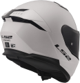 LS2 FF808 Stream II Dual Visor Full Face Motorcycle Helmet Gloss White. 