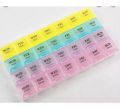 7 Days Medicine Kit box organizer with 28 grids Week day medicine box from Morning-noon-night - Medicine Box.