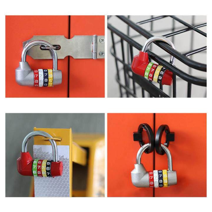 4%20Digit%20Combination%20Padlock%20Number%20Lock%20Multifunctional%20Password%20Padlock%20for%20School%20Gym%20Locker%20-%20Image%209