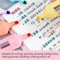 Mondate Pastel Colour Hilighter Marker 6 pcs Set. 