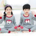 Baby Boys Girls Pajamas New Autumn Long Sleeves Children's Clothing Sleepwear Cotton Pyjamas Sets For Kids 4 6 8 10 12 14 Years.