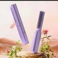 Rechargeable Mini Hair Straightener, Portable Usb Mini Cordless Flat Iron Hair Straightener Brush,. 