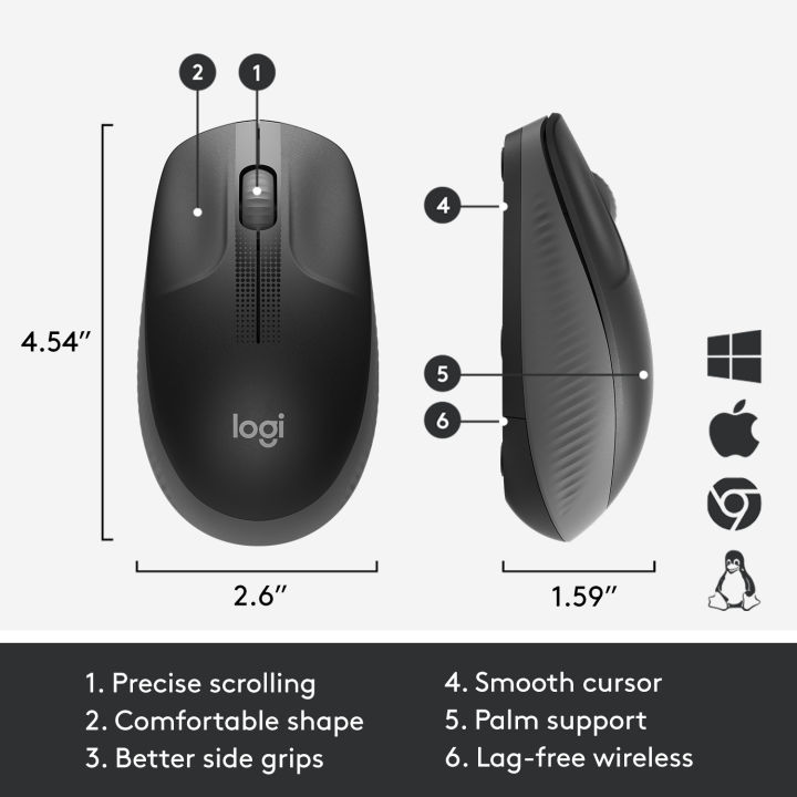 Logitech%20Wireless%20Mouse%20M190,%20Full%20Size%20Ambidextrous%20Curve%20Design,%2018-Month%20Battery%20with%20Power%20Saving%20Mode,%20USB%20Receiver,%20Precise%20Cursor%20Control%20-%20Image%206