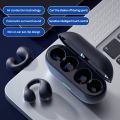 TOHAYIE T75 Wireless 9D TWS Earclip Bluetooth5.3 Earbuds Stereo Bass Sports Headset Bluetooth Headphones Bone Conduction Earphone With Mic. 