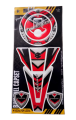Fuel Tank Protector Sticker For Motorcycle. No1 Quality sticker Pulsar RED.