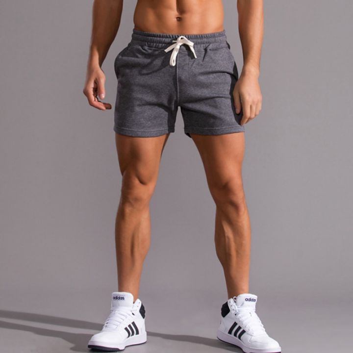 Men%20Cotton%20White%20Shorts%20Running%20Sport%20Shorts%20Homme%20Gym%20Basketball%20Shorts%20Joggers%20Elastic%20Casual%20Shorts%20Streetwear%20Male%20Clothes%20-%20Image%203